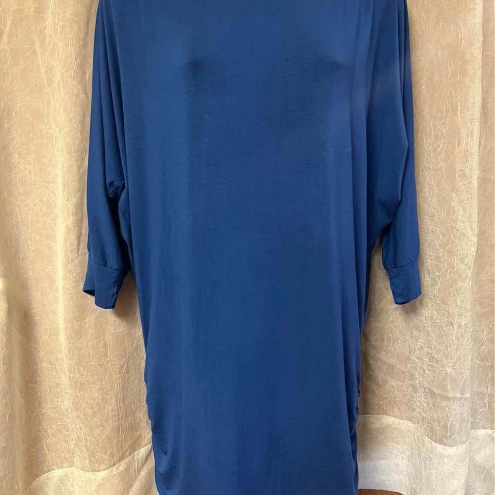 Johnny Chic Blue Women's Tunic Top